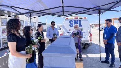 Photo of Dan cristiana sepultura a tres personas fallecidas no identificadas