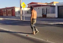 Photo of Peligro en la vía pública de la Avenida Huaitiquina