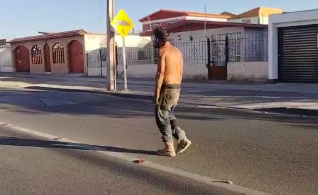 Photo of Peligro en la vía pública de la Avenida Huaitiquina