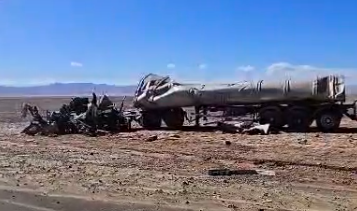 Photo of Un fallecido tras volcar camión aljibe de agua en ruta San Pedro de Atacama a Toconao