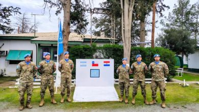Photo of Naciones Unidas condecoró a cascos azules del Ejército en Chipre