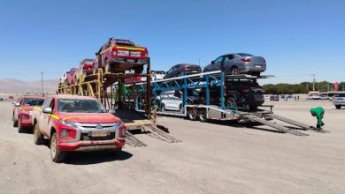 Photo of Vado de Topater utilizado por camioneros para cargas y descargas