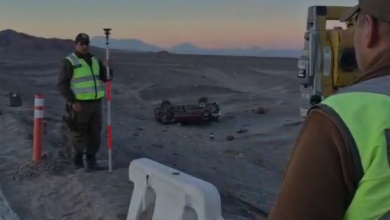 Photo of Un fallecido y un herido deja accidente ruta 23CH hacia pueblo de Socaire