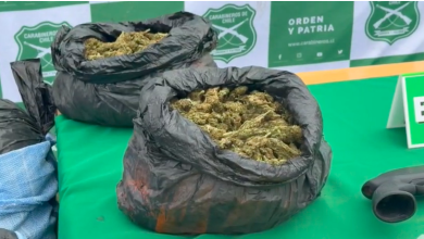 Photo of CARABINEROS DEL OS7 DAN UN NUEVO GOLPE AL CRIMEN ORGANIZADO: EN DOS PROCEDIMIENTOS INCAUTA CASI 400 KILOS DE DROGA Y DETIENE A 11 PERSONAS