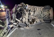 Photo of Un muerto y un herido grave en brutal colisión frontal en ruta B-710