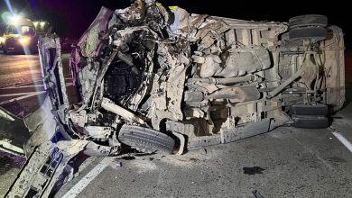 Photo of Un muerto y un herido grave en brutal colisión frontal en ruta B-710