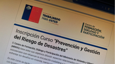 Photo of MINVU invita a participar en curso online de prevención comunitaria y gestión del riesgo de desastres